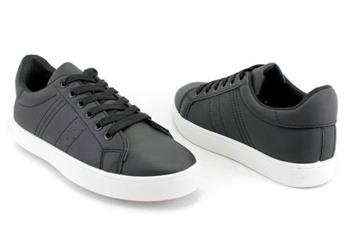 Sneakers pentru dama in negru 1026 CH
