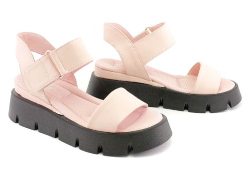 Sandale pentru femei în roz - Model Carolina
