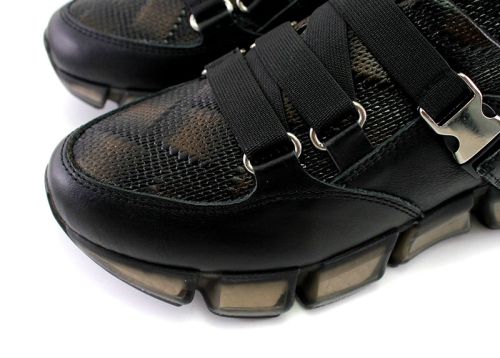 Pantofi sport pentru femei în negru - Model Fernanda
