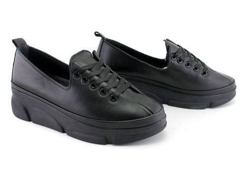 Pantofi de damă, casual, în negru - Model Almira.