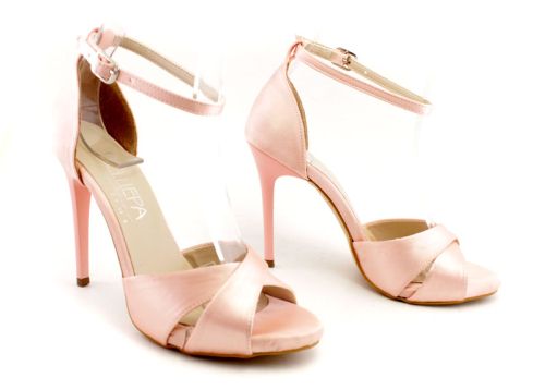 Sandale formale dama roz - Model Gardenia.