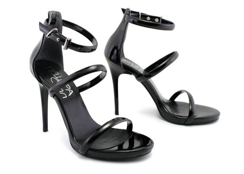Sandale formale dama negru - Model Dorothy.