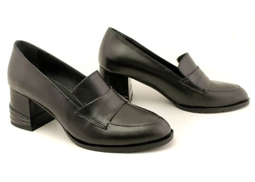 Pantofi formali dama in negru, model Claire.