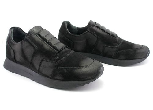 Pantofi sport barbati negru - Model Zoran.