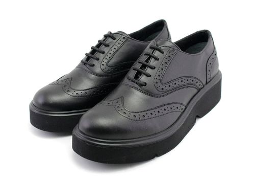 Pantofi casual dama negru - Model Ola
