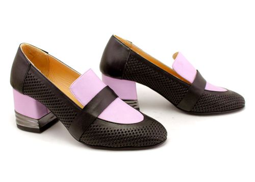 Pantofi formali dama negru, model Ameranta.