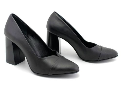 Pantofi formali dama in negru, model Rebecca.
