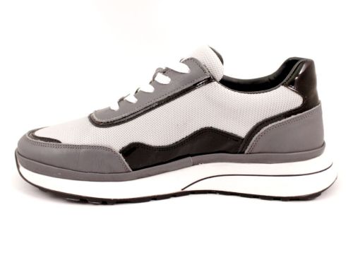 Мъжки спортни обувки в сиво - Модел Дориан
