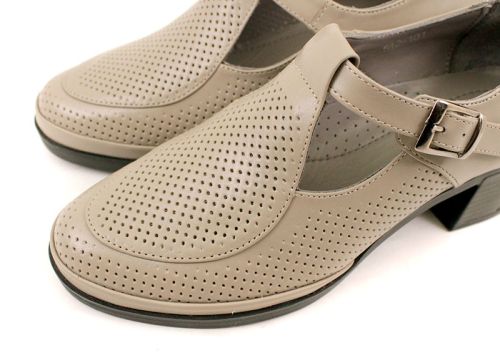 Дамски ежедневни обувки във визонено - Модел  Кармелина.