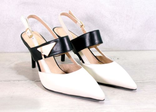 Дамски официални сандали в бежово и черно - Модел Ема
