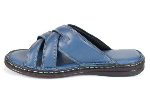 miro vento мъжки чехли естествена кожа деним