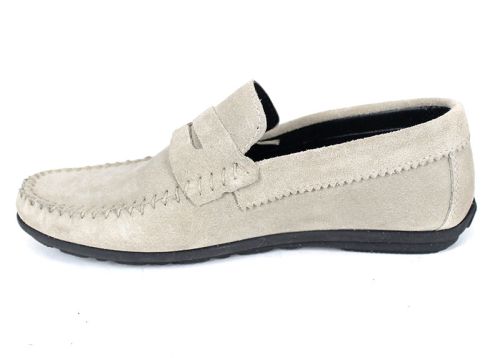 Miro Dolce мъжки мокасини бежов велур