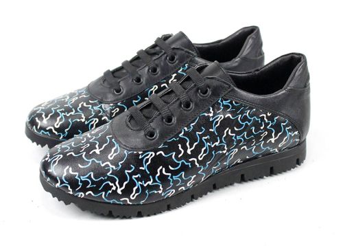 Дамски обувки в черно - Модел Перла.