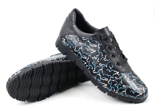 Дамски обувки в черно - Модел Перла.