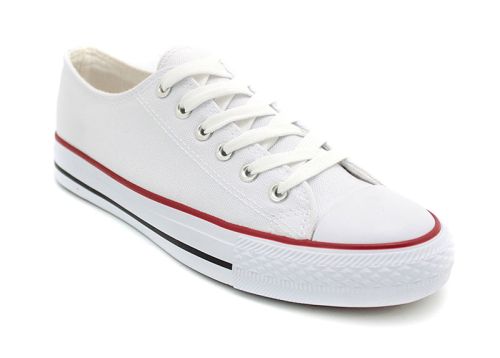 Мъжки бели кецове от текстил Alba Tenere – модел 2025