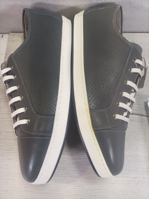 Мъжки меки обувки в тъмно сиво 703р SV