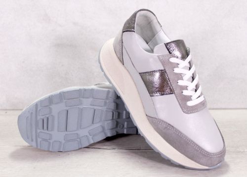 Grigio Comfort - сиви дамски спортни обувки с модерна визия - Модел София